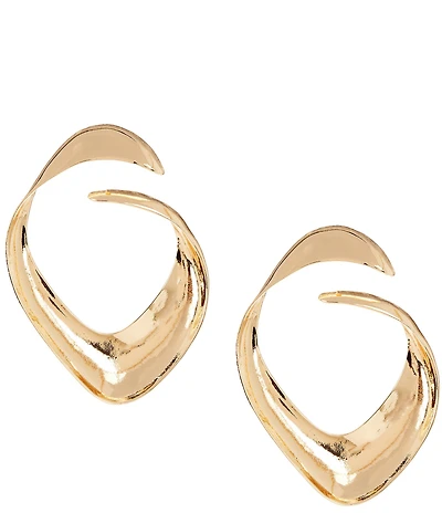 Natasha Accessories Crazy Loop Large Statement Earrings