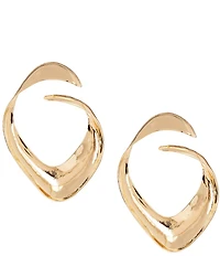 Natasha Accessories Crazy Loop Large Statement Earrings