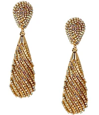 Natasha Accessories Double Drop Earrings
