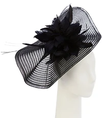 Natasha Accessories Laser Flower Crinoline Fascinator