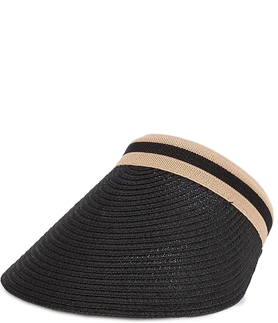 Natasha Accessories Layered Visor Hat