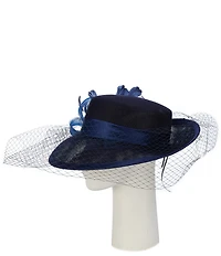 Natasha Accessories Mad Hatter Feather Dress Fascinator Hat