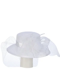 Natasha Accessories Mad Hatter Feather Dress Fascinator Hat