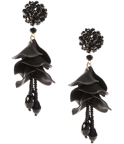Natasha Accessories Old Oscar Statement Drop Earrings
