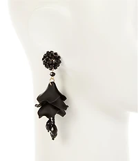 Natasha Accessories Old Oscar Statement Drop Earrings