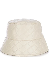 Natasha Accessories Quilted Bucket Hat