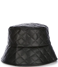 Natasha Accessories Quilted Bucket Hat