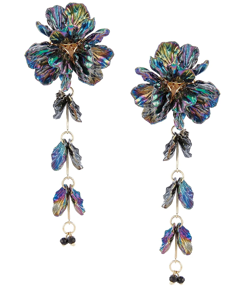 Natasha Accessories Resin Statement Best Seller Drop Earrings