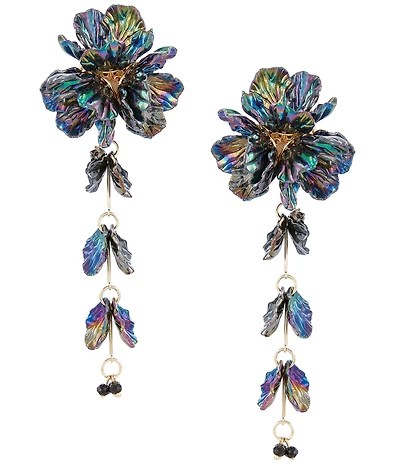 Natasha Accessories Resin Statement Best Seller Drop Earrings