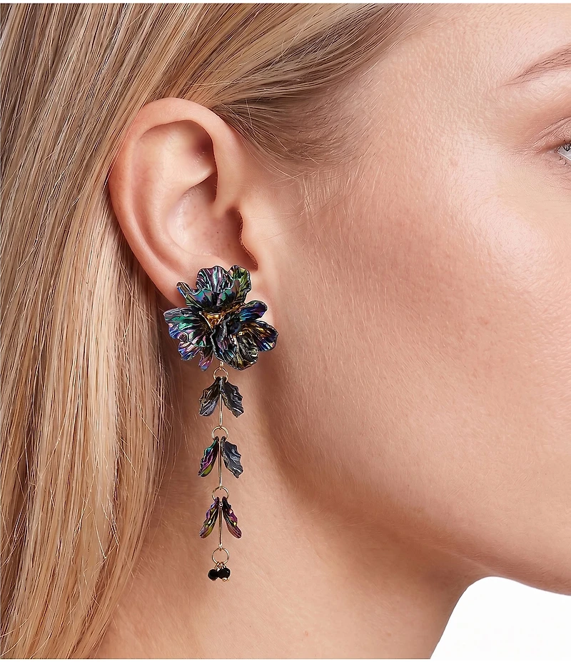 Natasha Accessories Resin Statement Best Seller Drop Earrings