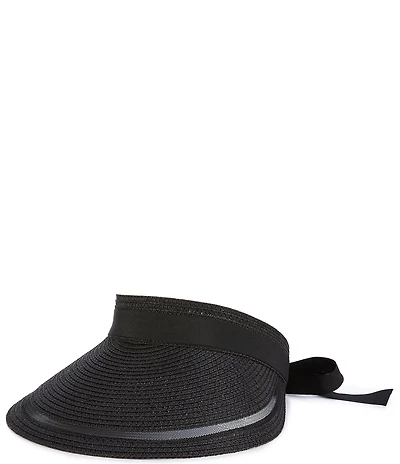 Natasha Accessories Tie Back Visor Hat