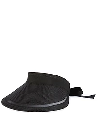 Natasha Accessories Tie Back Visor Hat