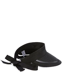 Natasha Accessories Tie Back Visor Hat