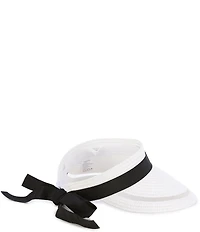 Natasha Accessories Tie Back Visor Hat