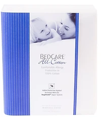National Allergy® BedCare All Cotton Allergy and Bed Bug Proof Crib Mattress Cover