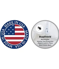 National Allergy® BedCare Classic Allergy and Bed Bug Proof 15#double; Mattress Cover