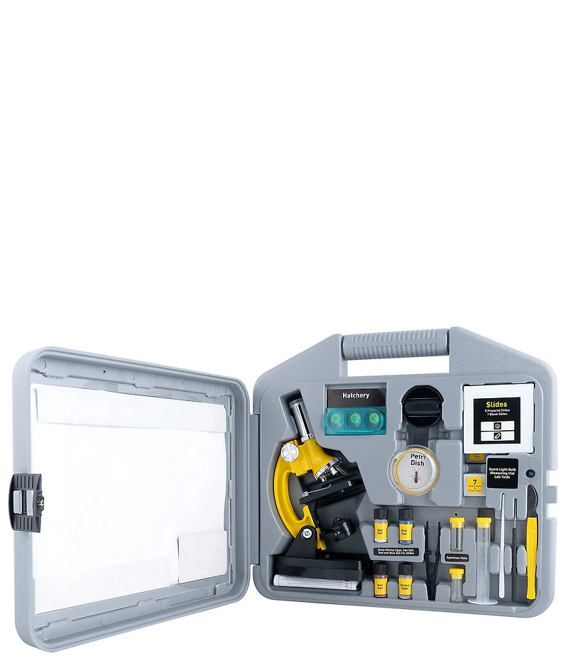 National Geographic 900x Microscope Set With Case