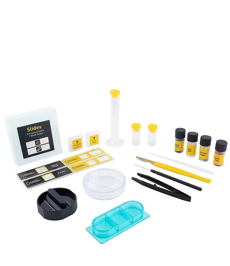 National Geographic 900x Microscope Set With Case