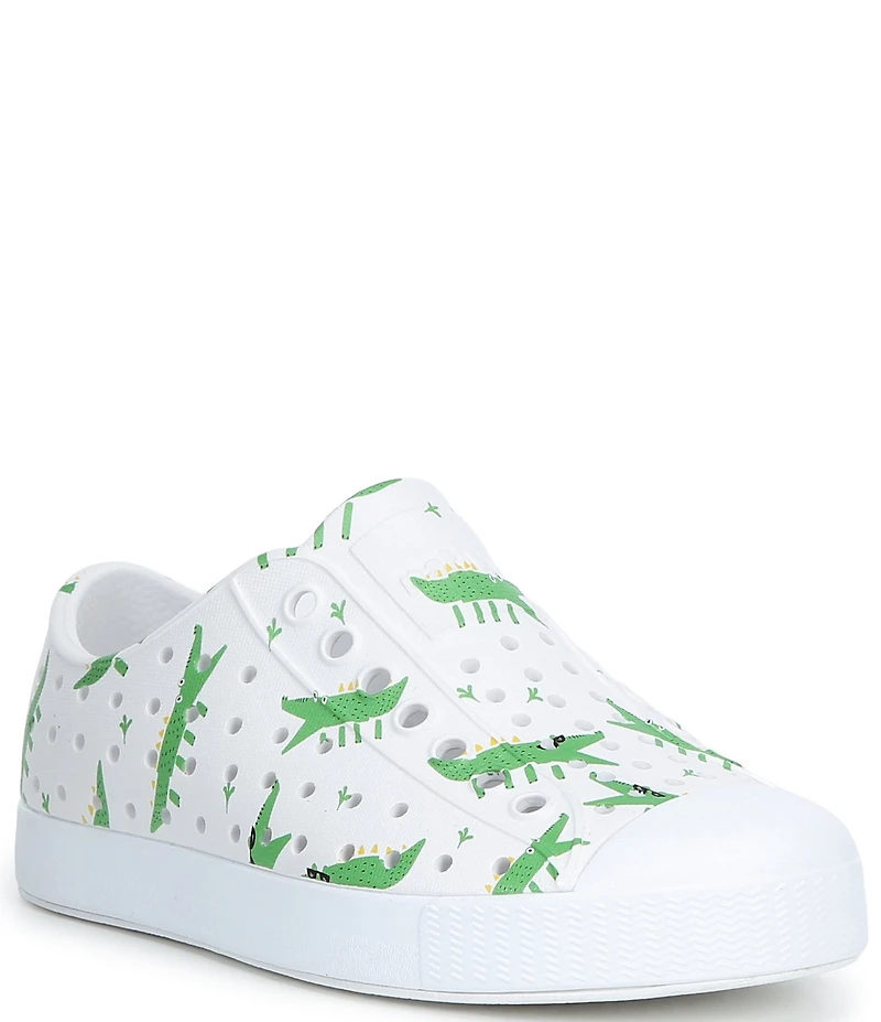 Native Shoes Boys' Jefferson Dino Print Slip-On Sneakers (Infant)