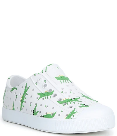 Native Shoes Boys' Jefferson Dino Print Slip-On Sneakers (Infant)