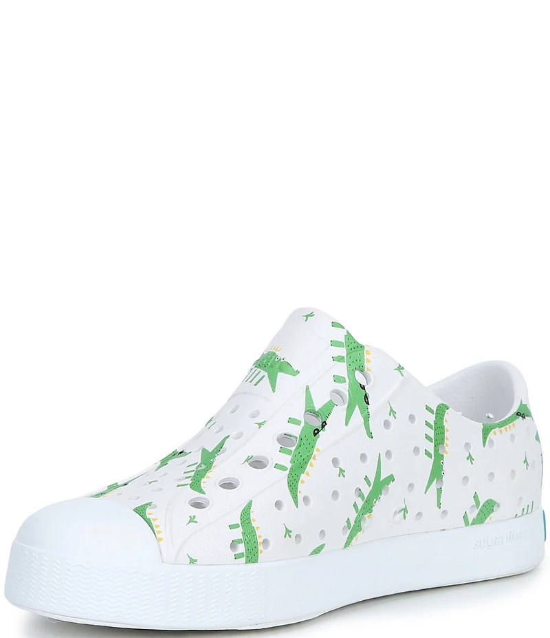 Native Shoes Boys' Jefferson Dino Print Slip-On Sneakers (Toddler)