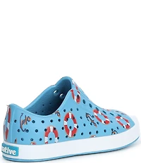 Native Shoes Boys' Jefferson Slip-On Nautical Print Sneakers (Infant)