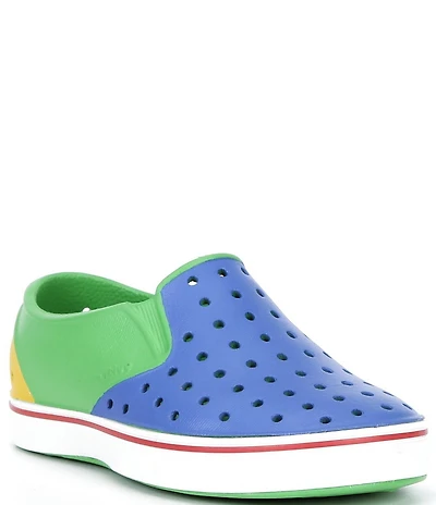 Native Shoes Boys' Miles Colorblock Slip-On Sneakers (Toddler)