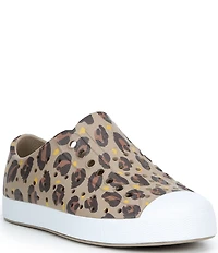 Native Shoes Girls' Jefferson Leopard Print Sneakers (Infant)