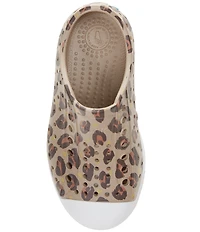 Native Shoes Girls' Jefferson Leopard Print Sneakers (Infant)