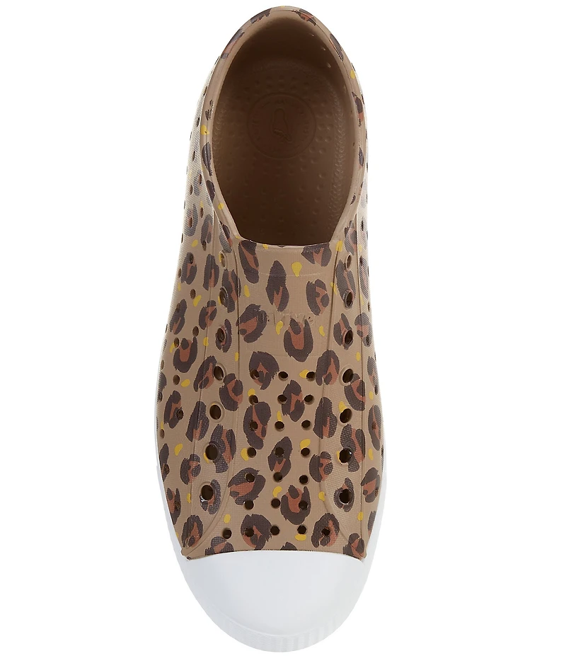 Native Shoes Girls' Jefferson Leopard Print Sneakers (Youth)