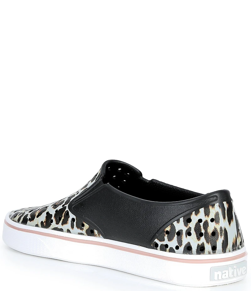 Native Shoes Women's Miles Wanderfoam Leopard Slip On Sneakers