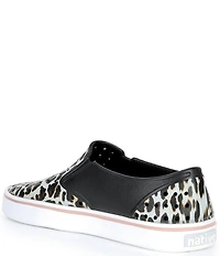 Native Shoes Women's Miles Wanderfoam Leopard Slip On Sneakers