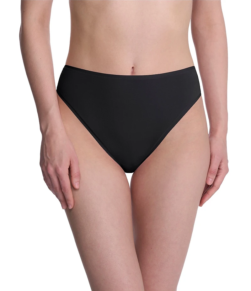 Natori Bliss Bare Cotton High-Cut Brief 3-Pack