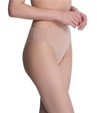 Natori Bliss Bare Cotton High-Cut Brief 3-Pack