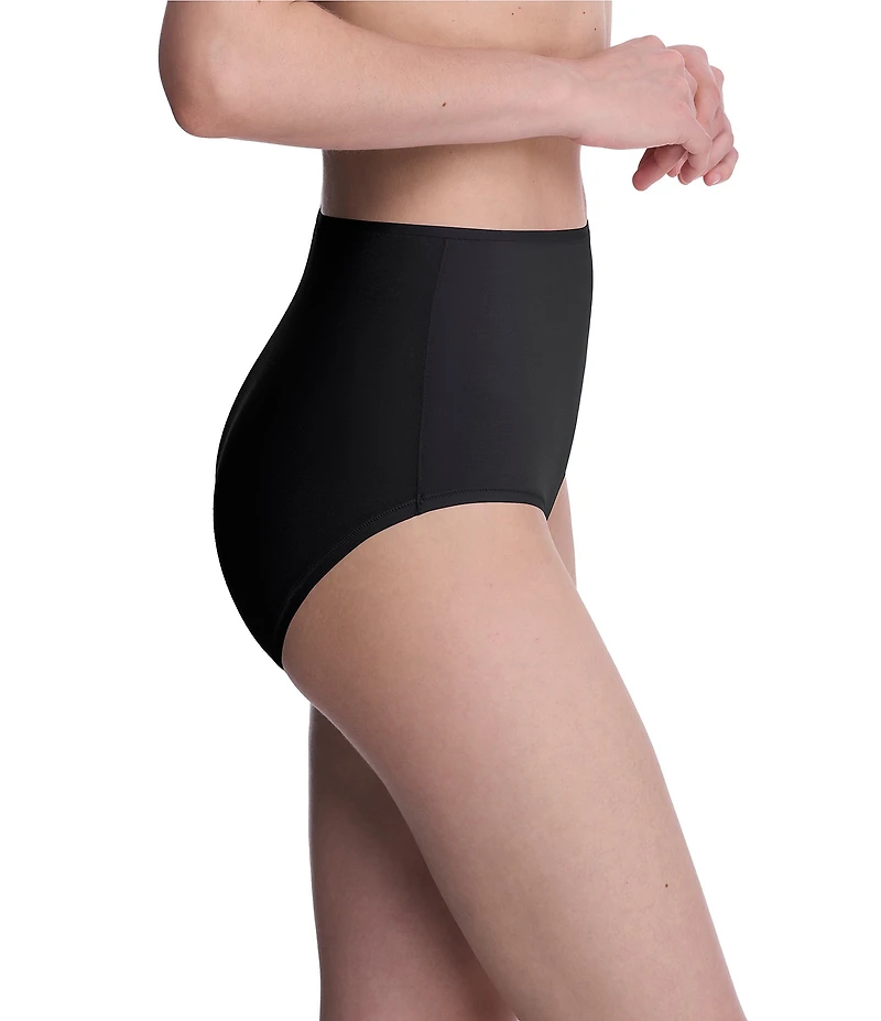 Natori Bliss Bare Cotton High-Waist Brief 3-Pack