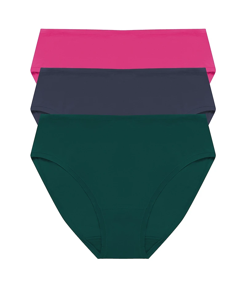 Natori Bliss Bare Cotton Hipster 3-Pack