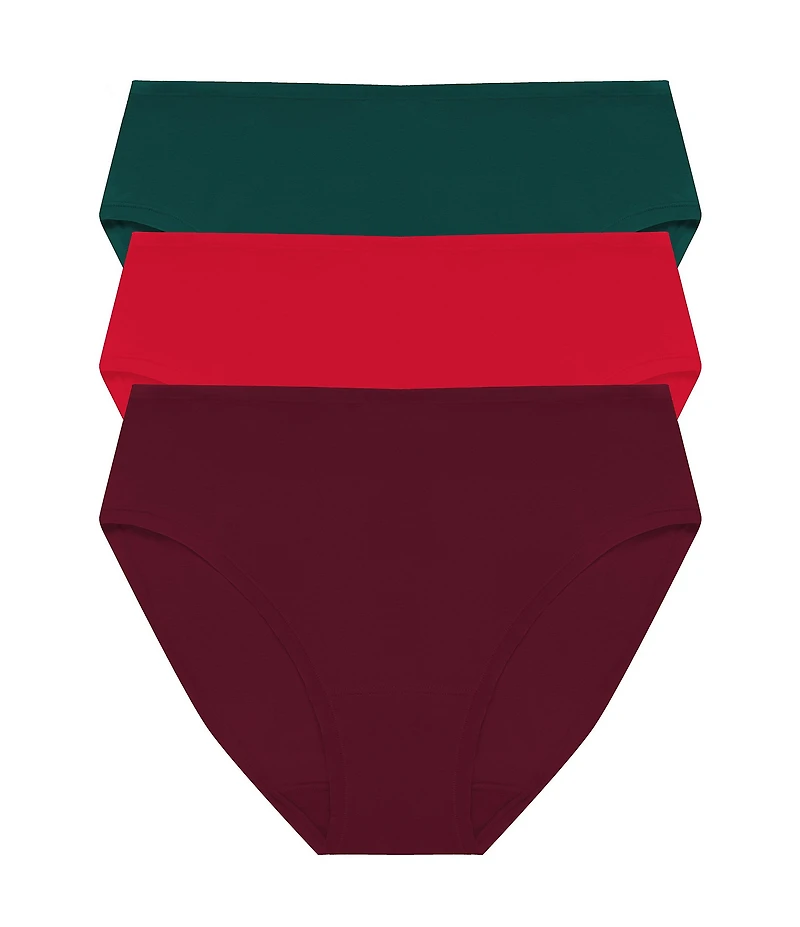 Natori Bliss Bare Cotton Hipster 3-Pack