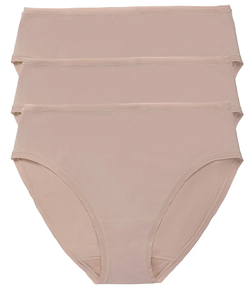 Natori Bliss Bare Cotton Hipster 3-Pack