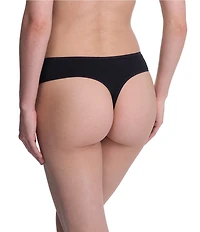 Natori Bliss Bare Cotton Thong 3-Pack