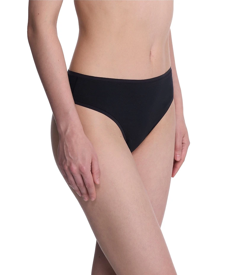 Natori Bliss Bare Cotton Thong 3-Pack