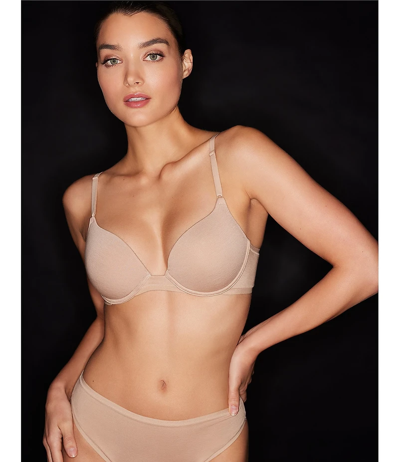 Natori Bliss Bare Cotton Thong 3-Pack