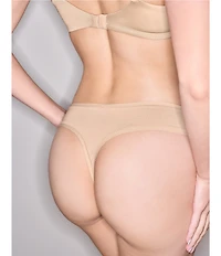 Natori Bliss Bare Cotton Thong 3-Pack