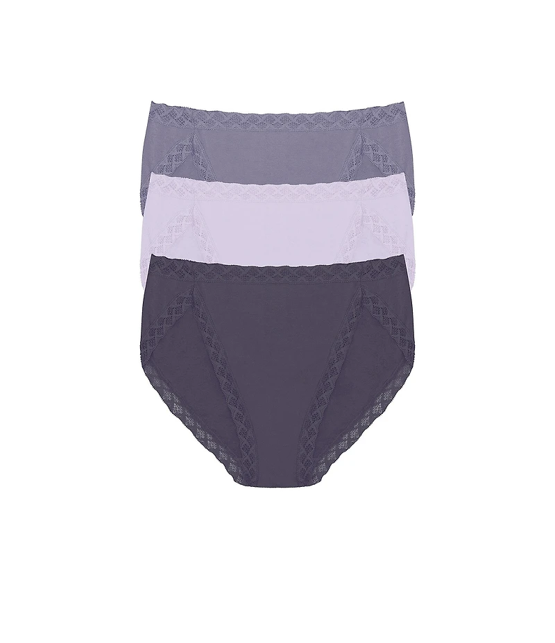 Natori Bliss Stretch French-Cut Brief Panty 3-Pack
