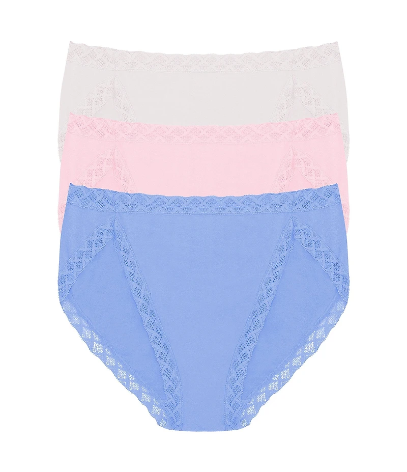 Natori Bliss Stretch French-Cut Brief Panty 3-Pack