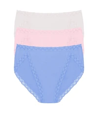 Natori Bliss Stretch French-Cut Brief Panty 3-Pack
