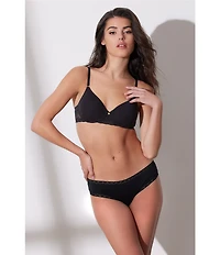 Natori Bliss Girl Lace Trim Brief Panty 3-Pack