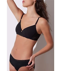 Natori Bliss Girl Lace Trim Brief Panty 3-Pack