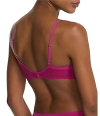Natori Bliss Perfection Contour Underwire Lace Trim T-Shirt Bra