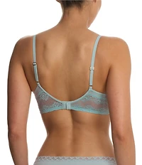 Natori Bliss Perfection Contour Underwire Lace Trim T-Shirt Bra