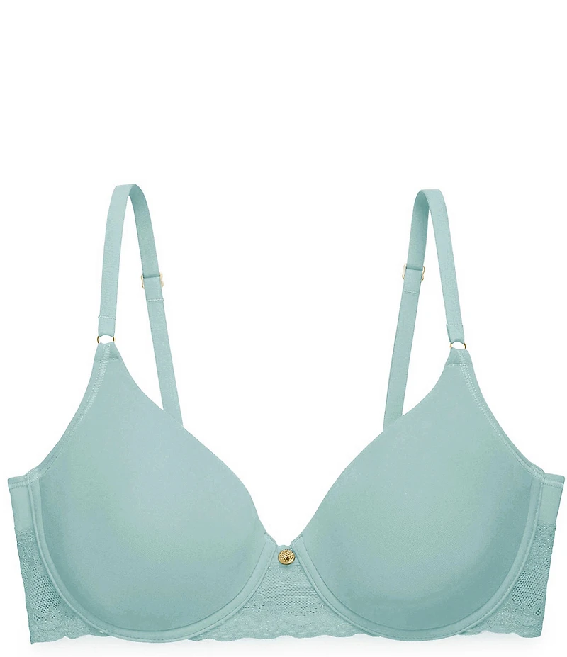 Natori Bliss Perfection Contour Underwire Lace Trim T-Shirt Bra